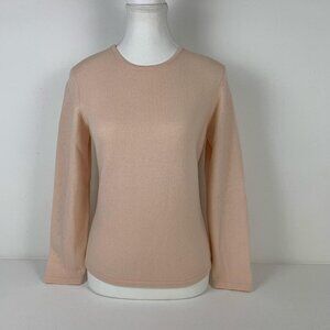 Charter Club Women's Pink and Tan Jumper